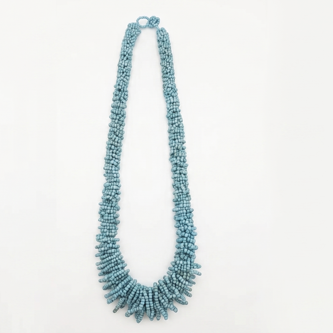 Collar de Chaquira Turquesa