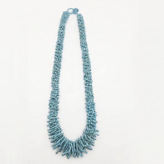 Collar de Chaquira Turquesa