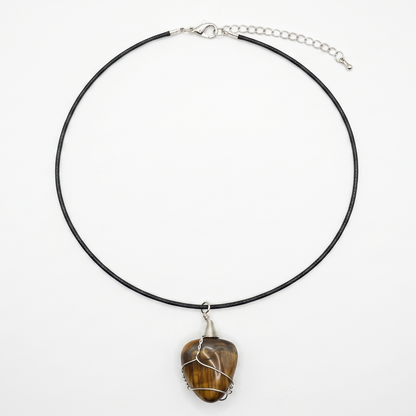 Collar Piedra Ojo de Tigre