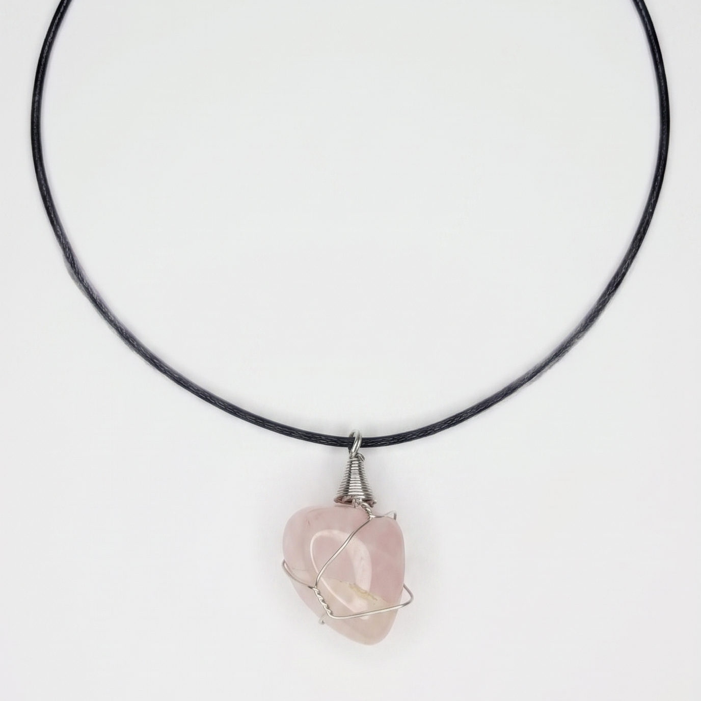 Collar Cuarzo Rosa
