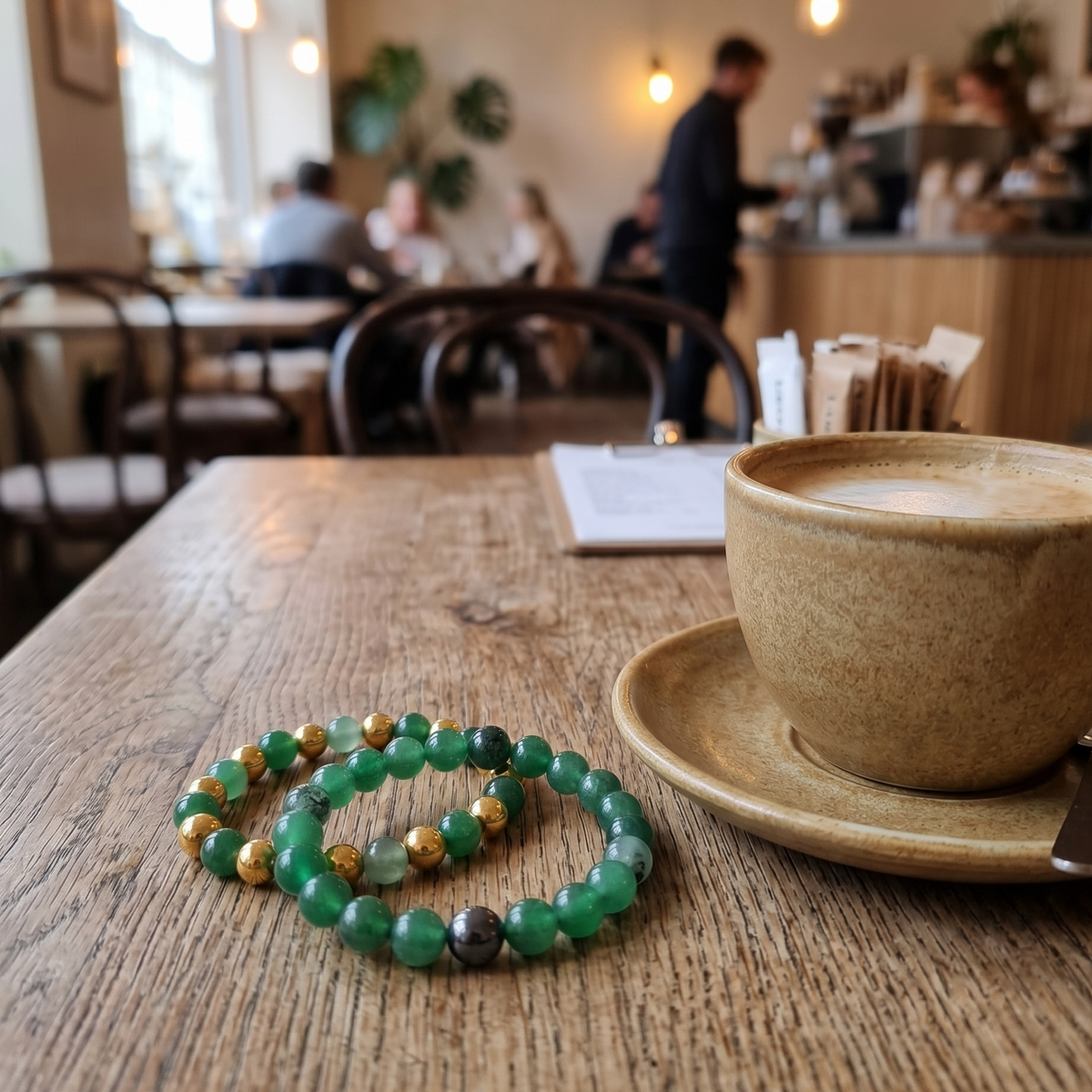 Pulsera Cuarzo Verde | Piedra Natural