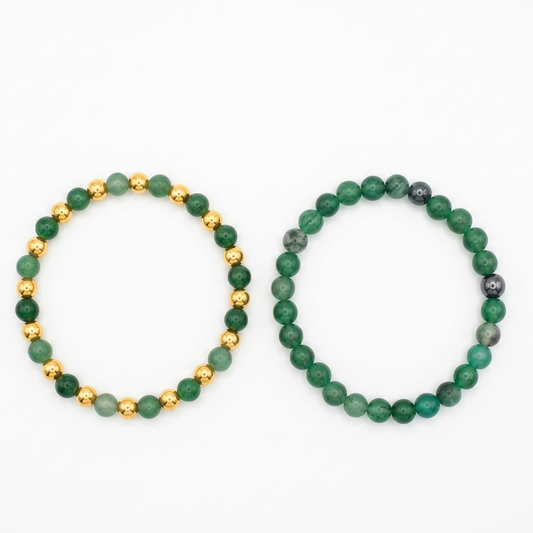 Pulsera Cuarzo Verde | Piedra Natural